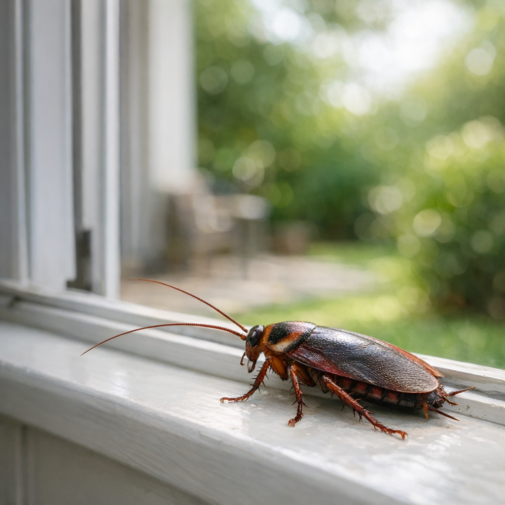 Le Cafard de jardin entre souvent par hasard, pas par invasion