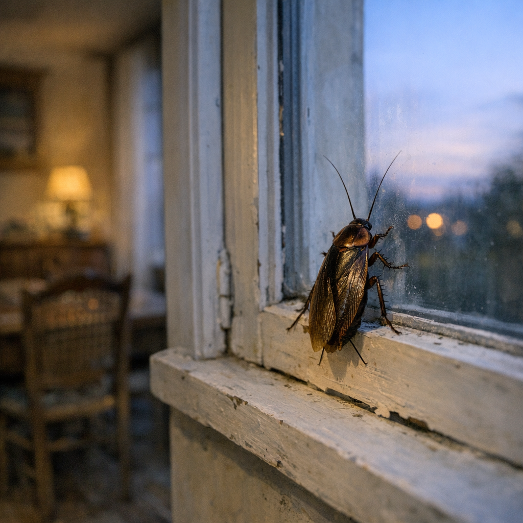 Un cafard volant dans la maison : faut-il vraiment s'inquiéter ?