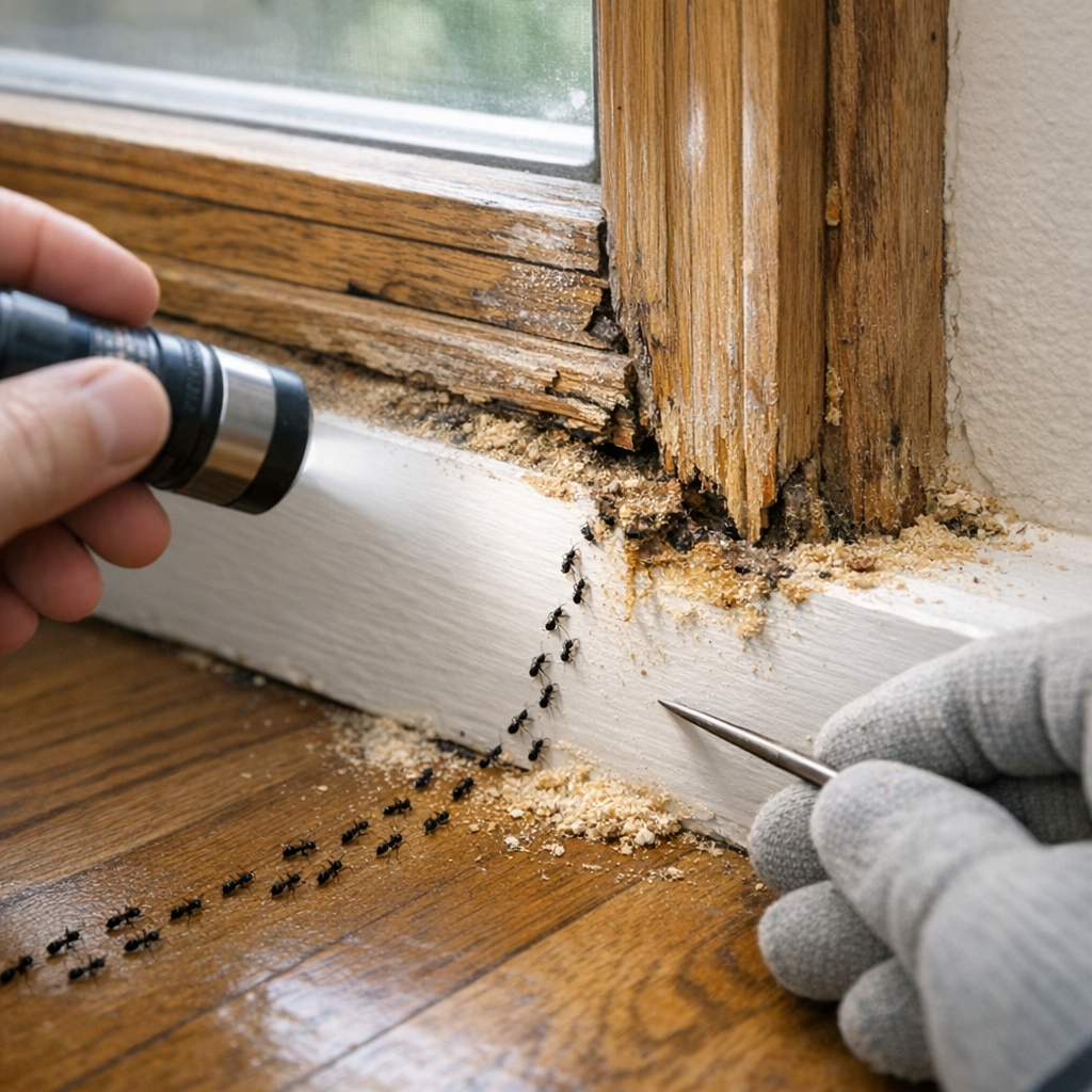 Comment réagir quand des Fourmis entrent dans la maison ?