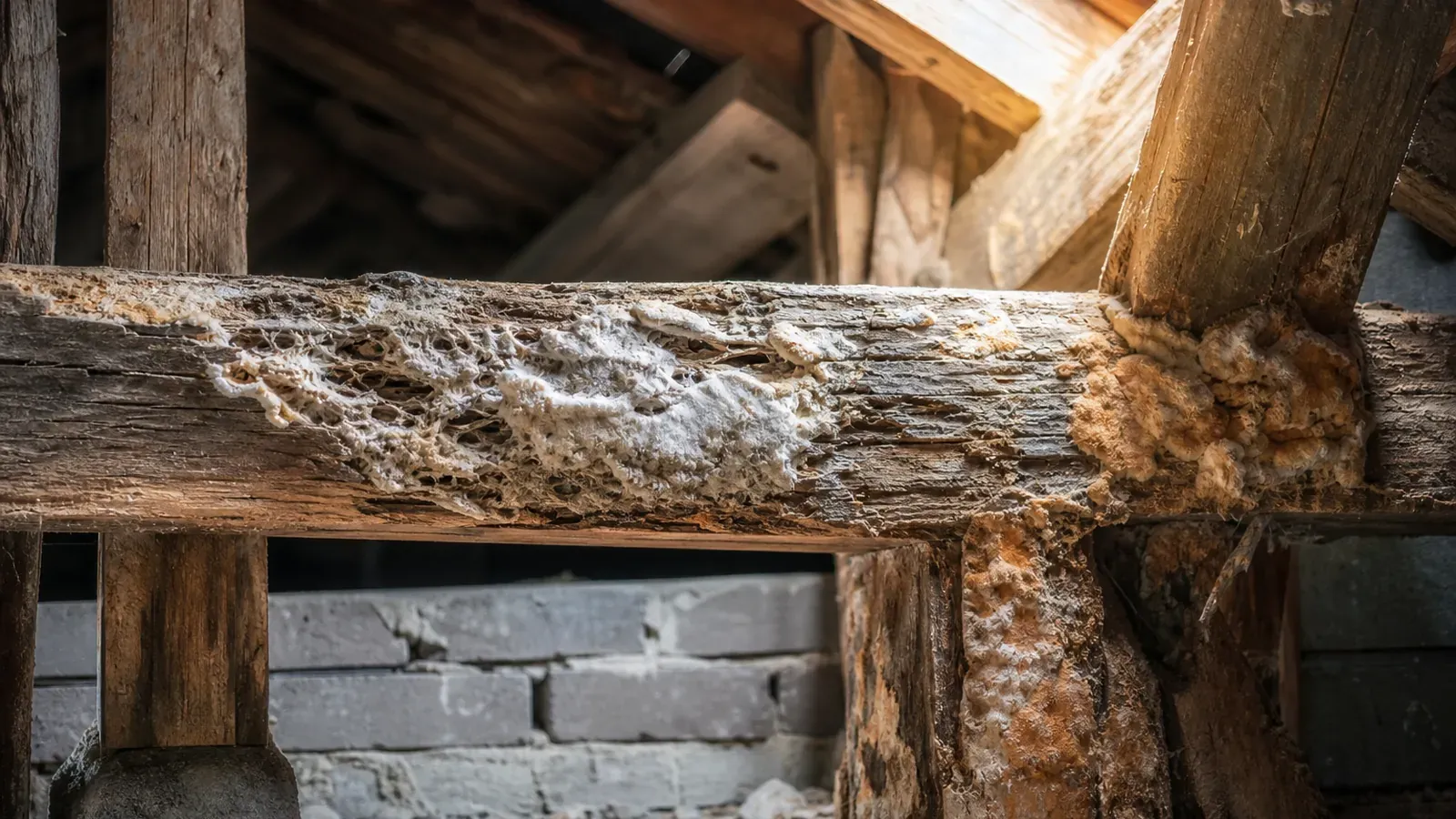 La mérule et les champignons du bois : l'ennemi silencieux de la charpente