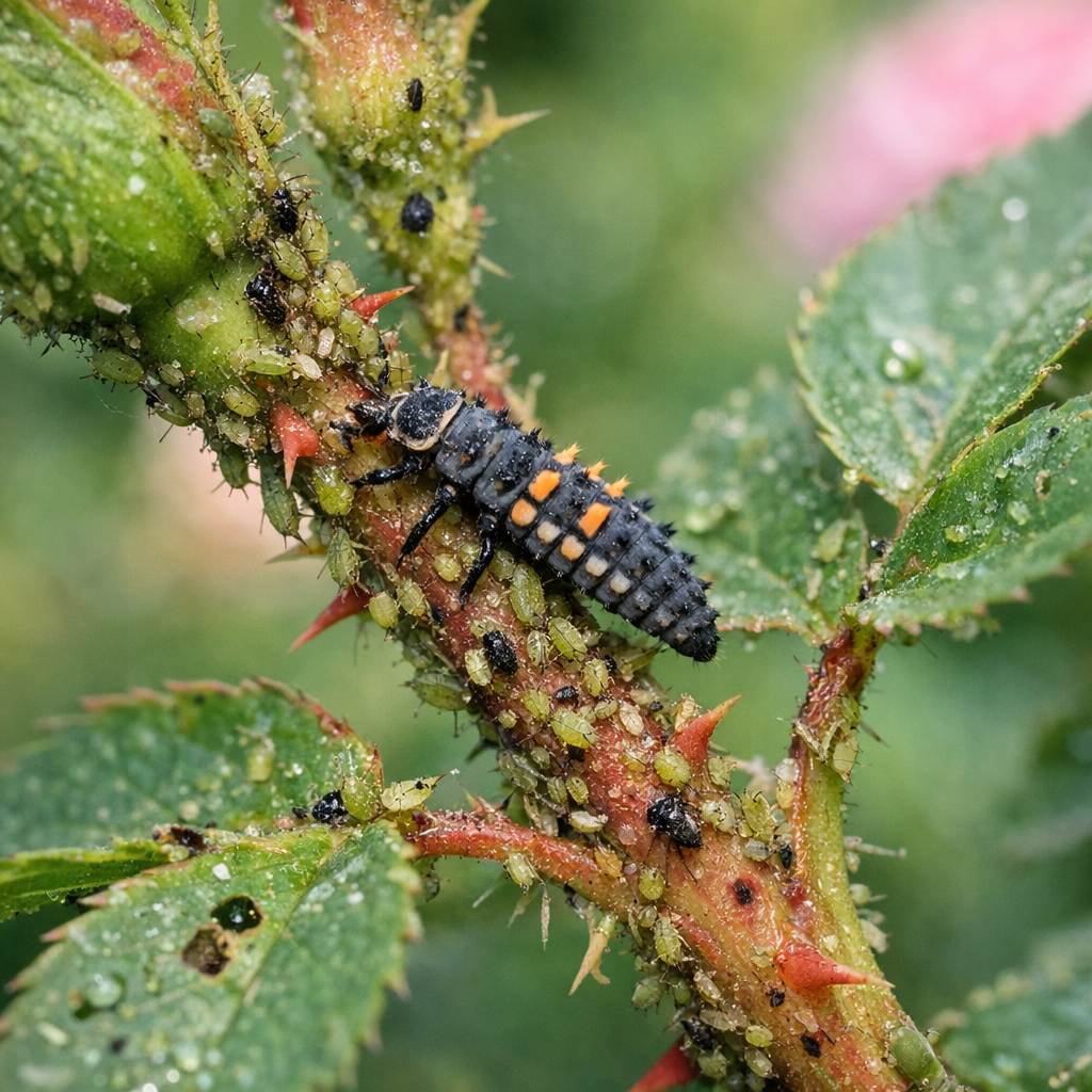 Quand les Larves de coccinelles sont-elles vraiment efficaces ?