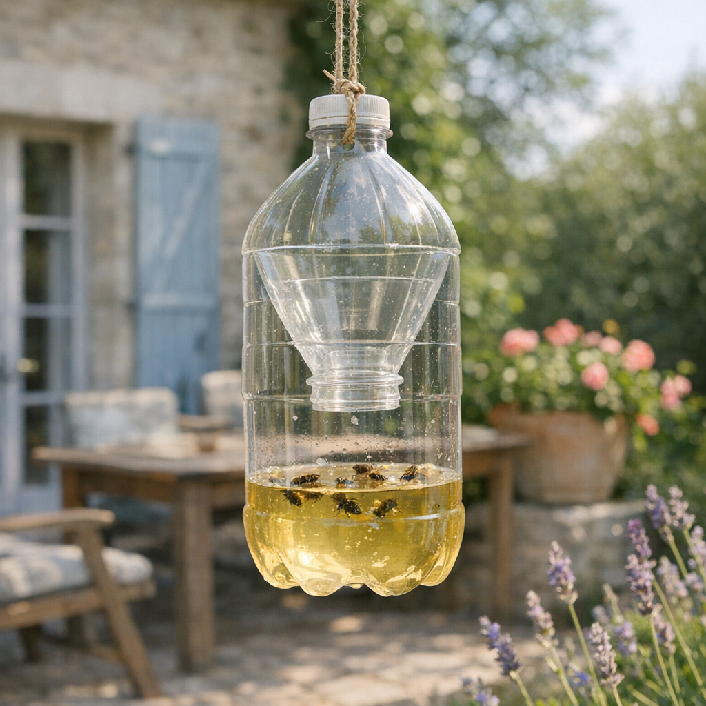 Comment fabriquer un Piège à Guêpes maison vraiment utile