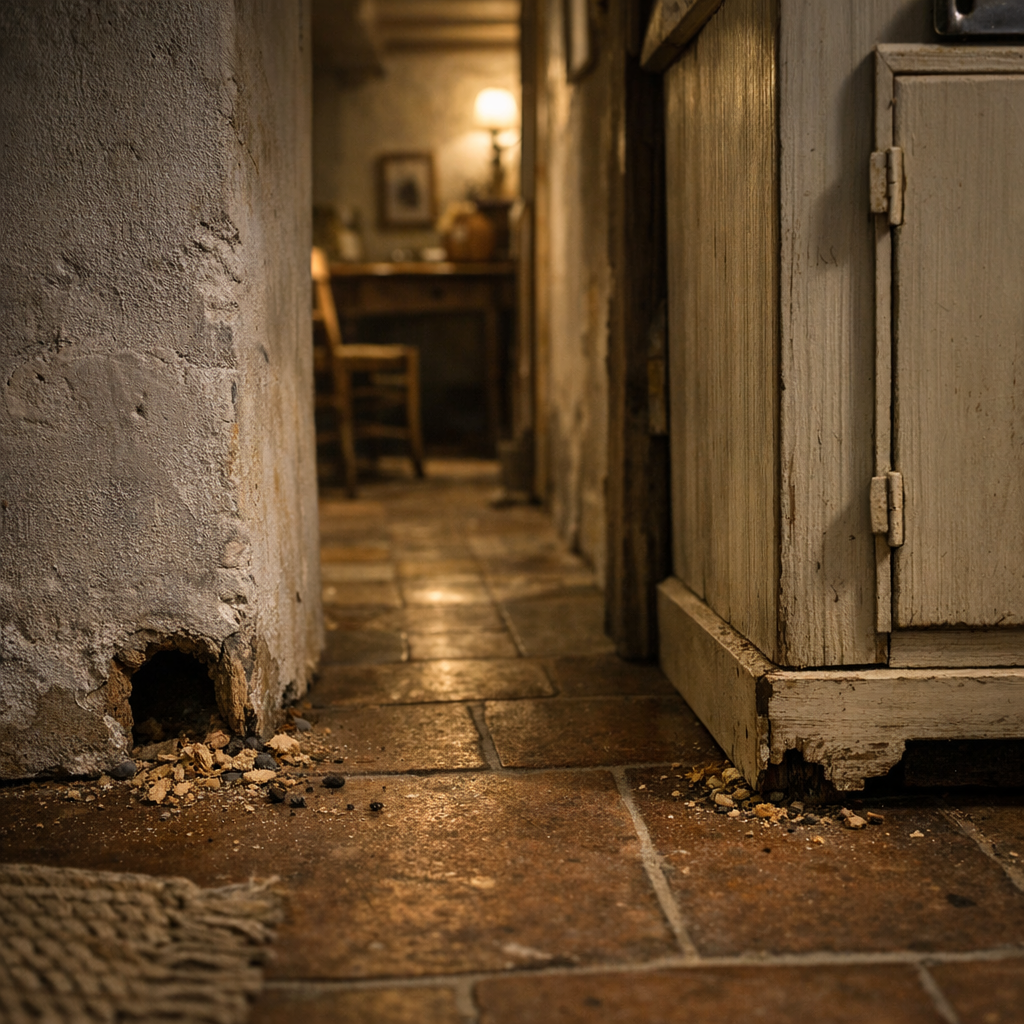 Comment reconnaître les rongeurs dans la maison